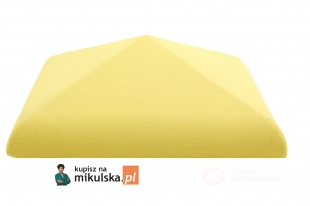 KARPATIA Daszek klinkierowy żółty, czapa, nakrywa na słupek  